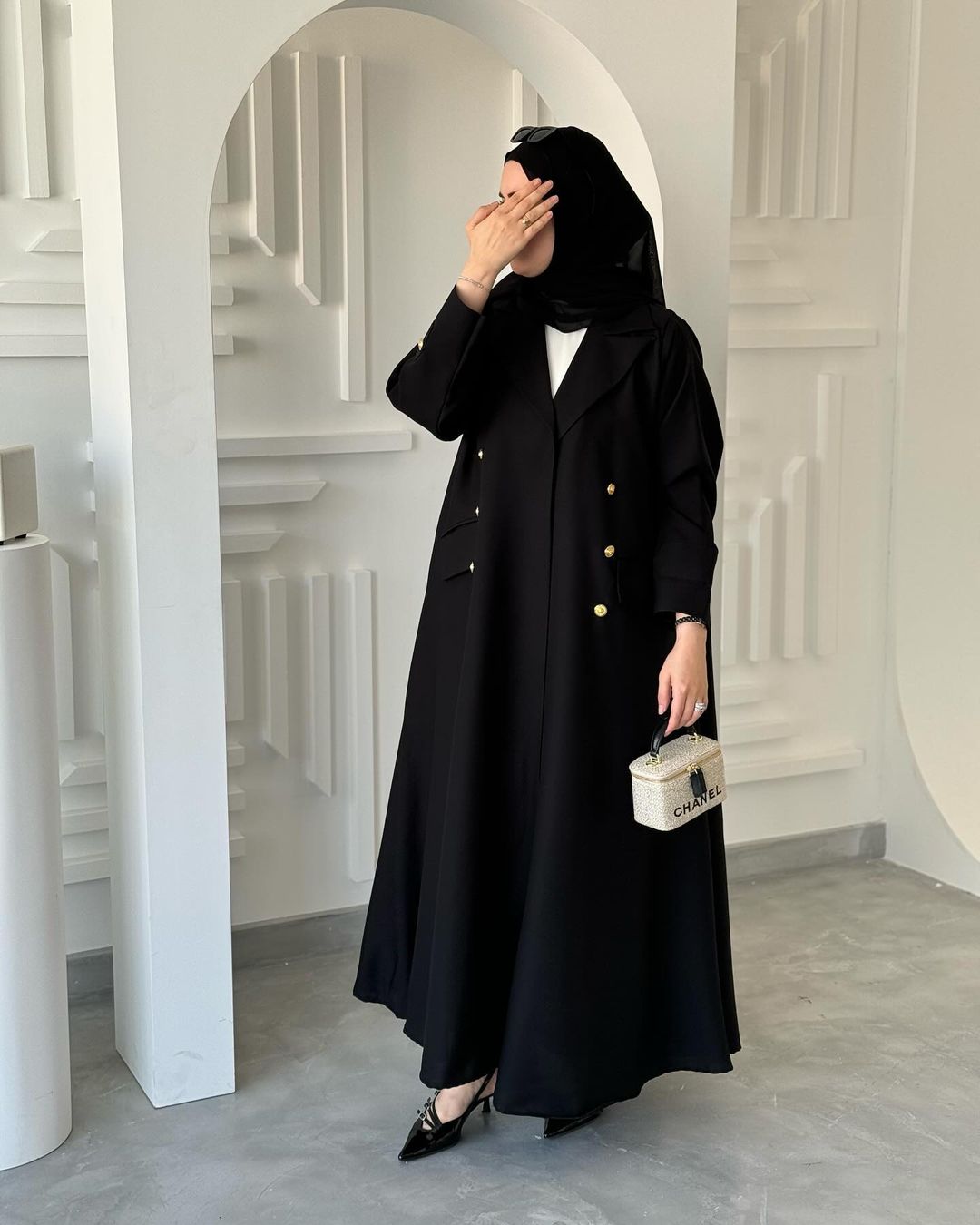 Abaya classique moderne