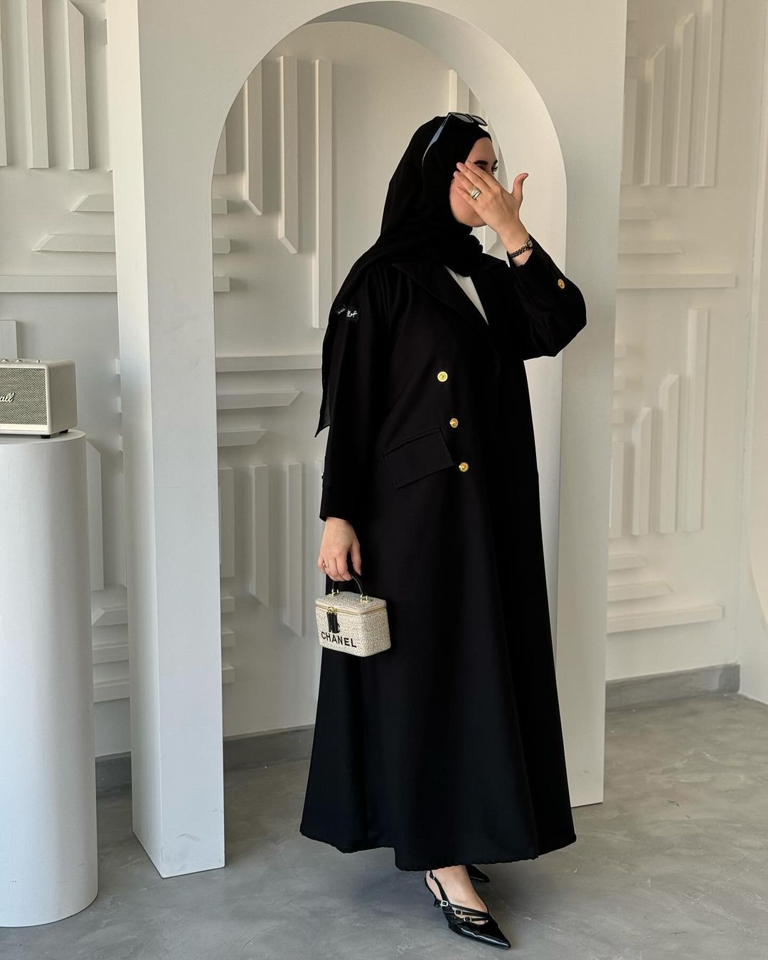 Abaya classique moderne