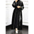 Abaya fleur noire عباية سوداء